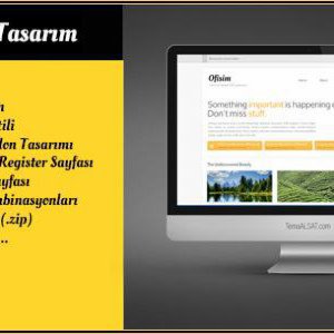 Ofisim - Çok Amaçlı Website PSD Şablonu