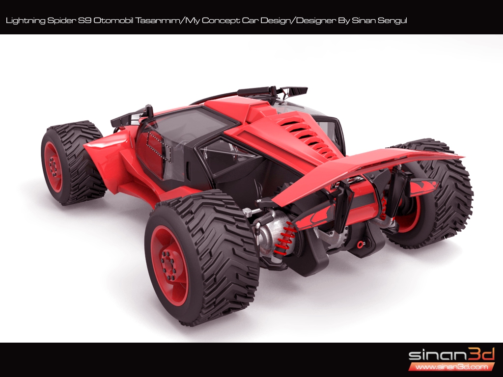 Lightnin Spider S9 Otomobil Tasarımım / sinan3d