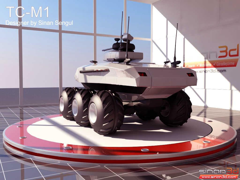 TCM1 Zırhlı Araç Tasarımım / sinan3d