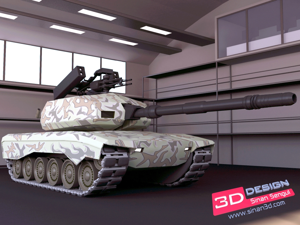 Yıldırım T2 Tank Tasarımım / sinan3d