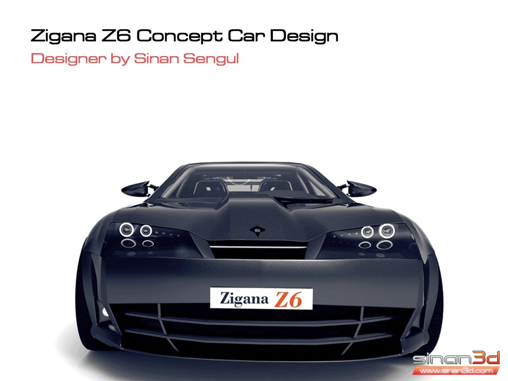 Zigana Z6 Otomobil Tasarımım / sinan3d