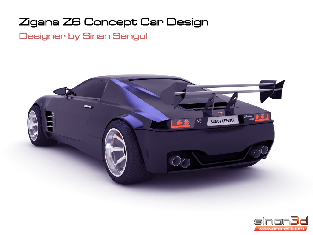 Zigana Z6 Otomobil Tasarımım / sinan3d